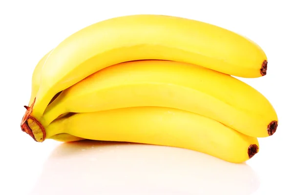Bunch of bananas isolated on white — Stock Photo, Image