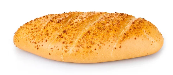 Pão saboroso com sementes de gergelim — Fotografia de Stock