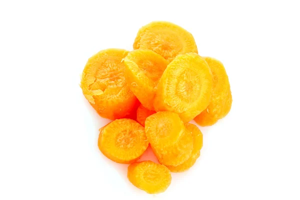 Carrots isolated on white — Stock Photo, Image