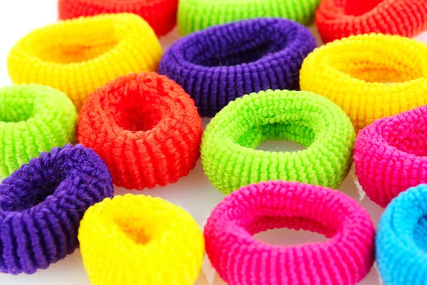 scrunchies üzerinde beyaz izole