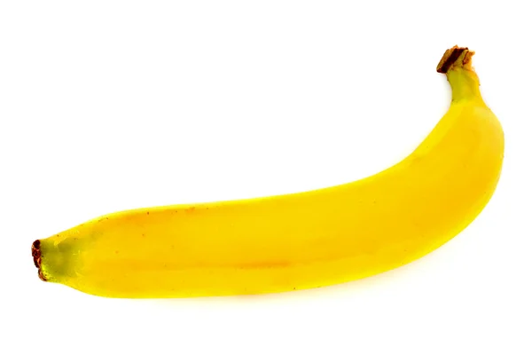 Banana isolata su bianco — Foto Stock