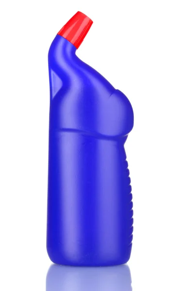 Blauwe fles wasmiddel — Stockfoto
