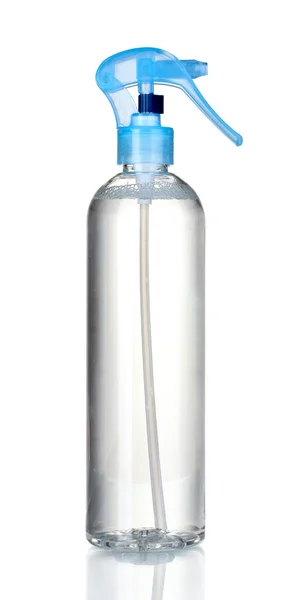 Transparent detergent bottle — Stock Photo, Image