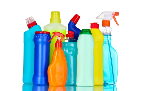 Waschmittelflaschen — Stockfoto