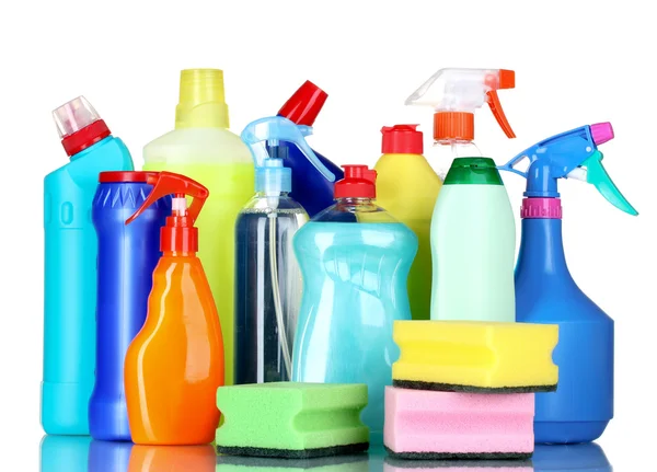 Frascos de detergente — Foto de Stock