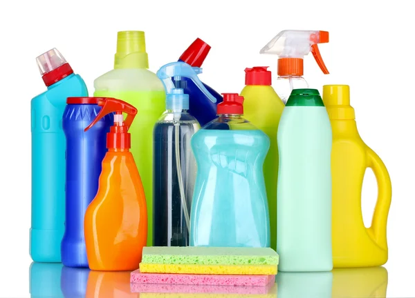 Frascos de detergente — Foto de Stock