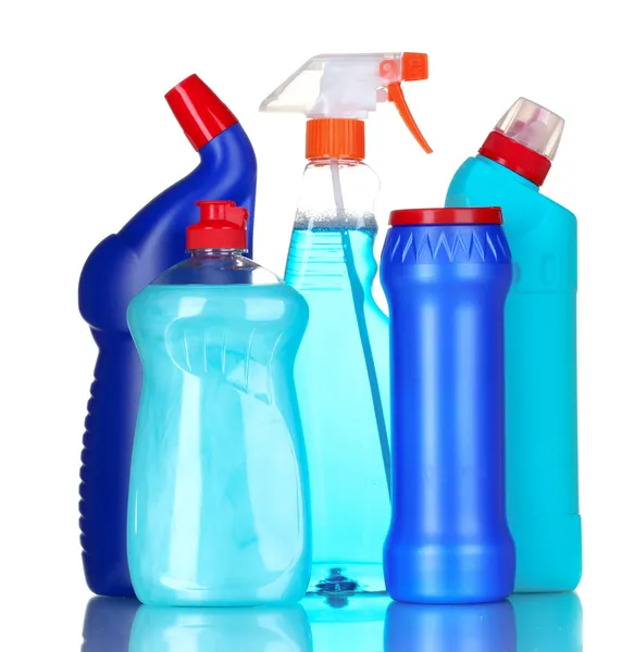Deterjan şişeleri — Stok fotoğraf