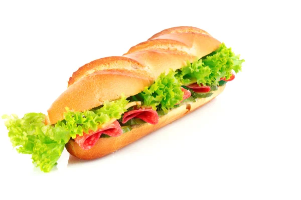 흰색 절연 샌드위치 — 스톡 사진