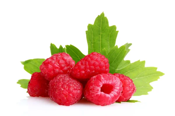 Fresh raspberries — Stock Photo, Image