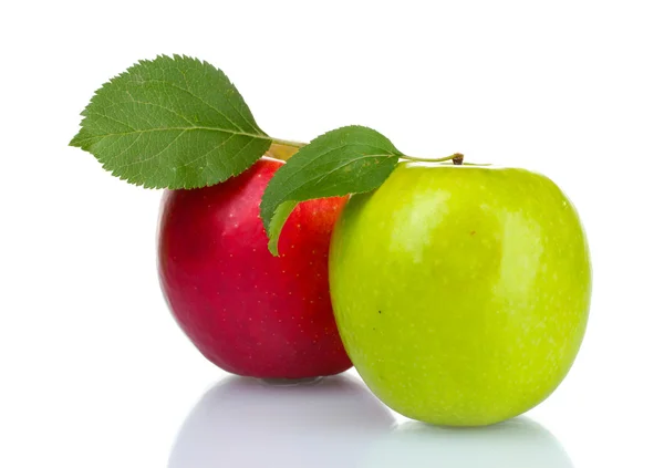 Färska mogna äpplen — Stockfoto