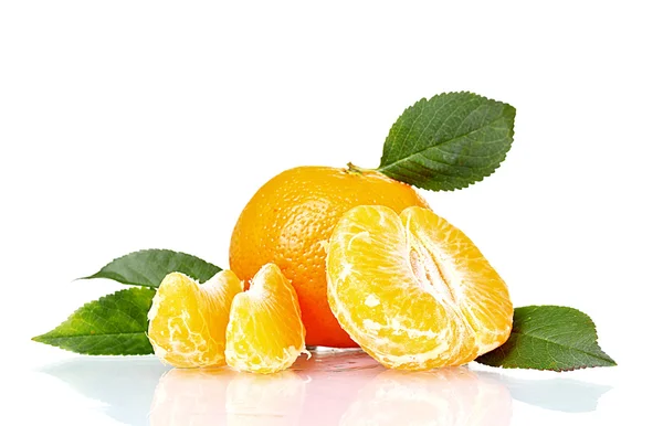 Čerstvé mandarinky — Stock fotografie
