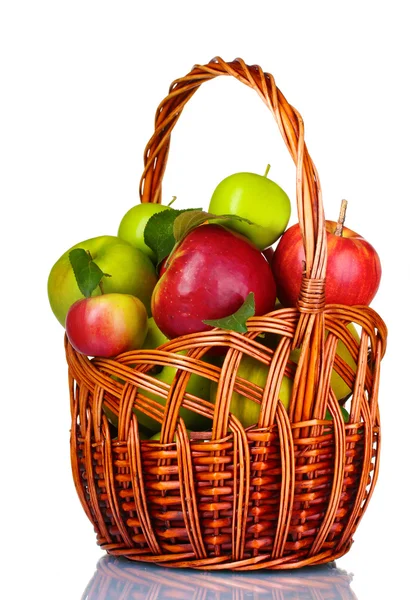 Здоровые спелые яблоки — стоковое фото