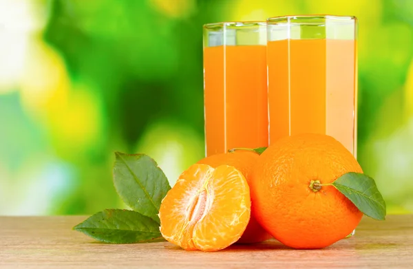 Jugo de mandarina saludable — Foto de Stock