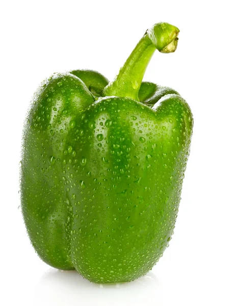 Paprika izolované na bílém — Stock fotografie