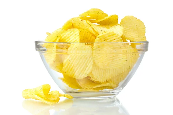 Delicious potato chips — Stock Photo, Image