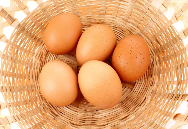 Sepette yumurta — Stok fotoğraf