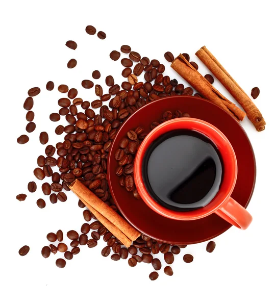 Kaffe konceptet isolerad på vit — Stockfoto
