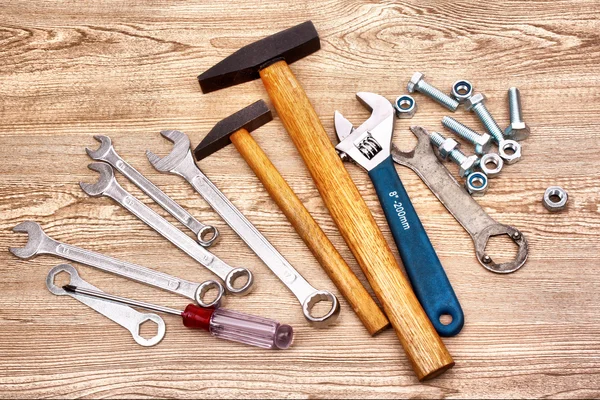 Tools isolated on white — Stock Photo, Image