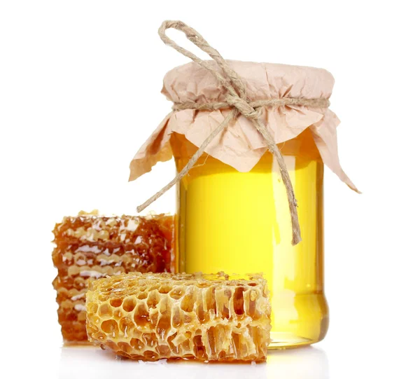 Beautiful combs and honey — Stock Photo, Image