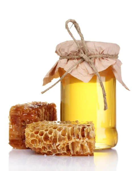 Hermosos peines y miel — Foto de Stock