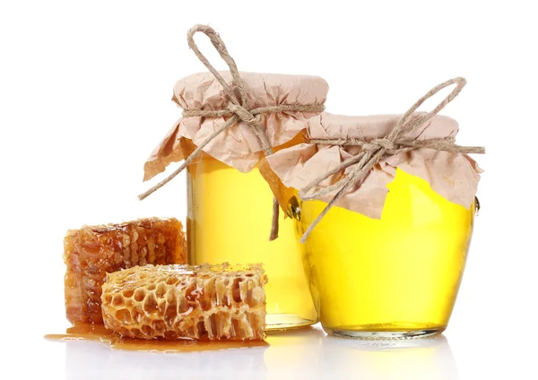 Hermosos peines y miel —  Fotos de Stock
