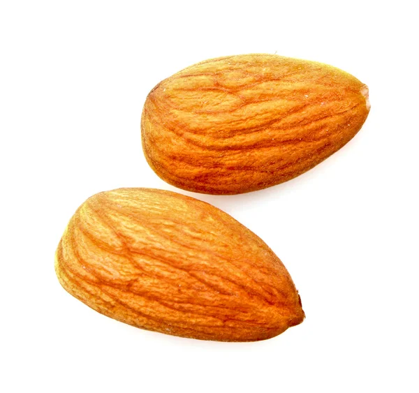 Almond isolated on white — Stock Photo, Image
