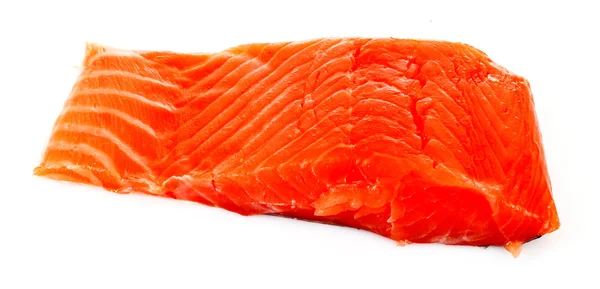 Peixe vermelho isolado sobre branco — Fotografia de Stock