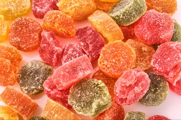 水果糖果背景 — 图库照片