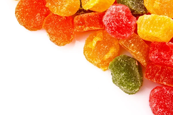 Fruit candy elszigetelt fehér — Stock Fotó