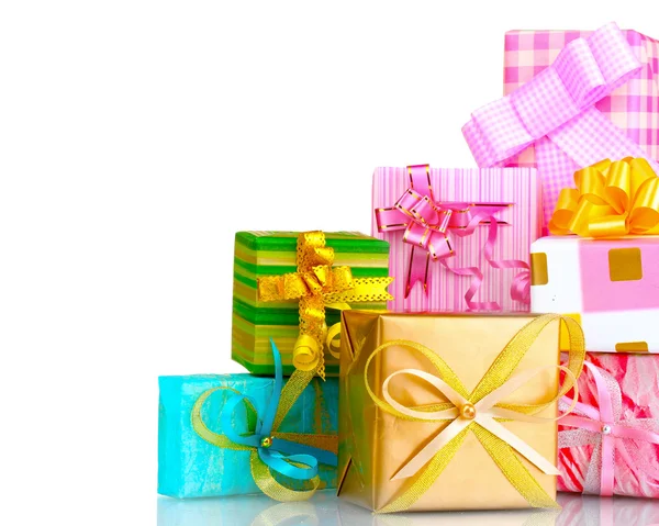 Beautiful bright gifts Stock Image