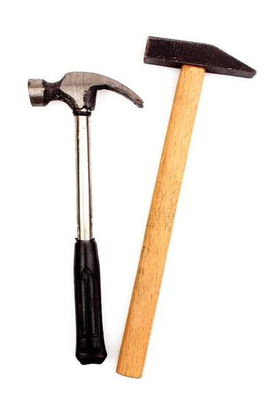 Hammer isolated over white background — Stock Photo, Image