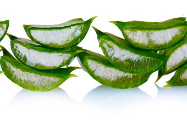 kıyılmış yaprak aloe vera