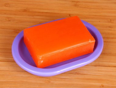 Soap and soap dish clipart