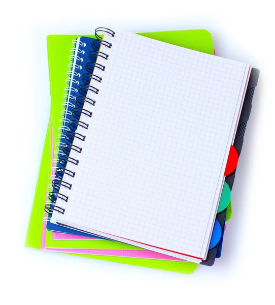 Kilka notebooków — Zdjęcie stockowe