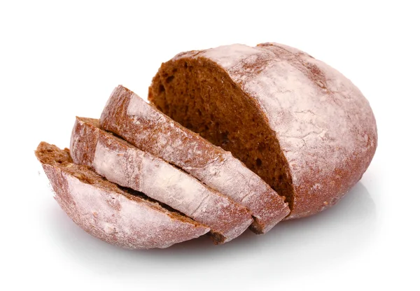 Roti diisolasi dengan warna putih — Stok Foto