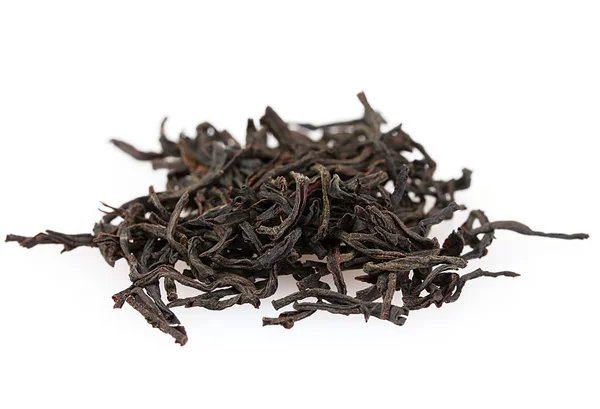 Dry black tea leaves — Stock Photo, Image