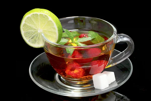 :black tea, — Stock Photo, Image