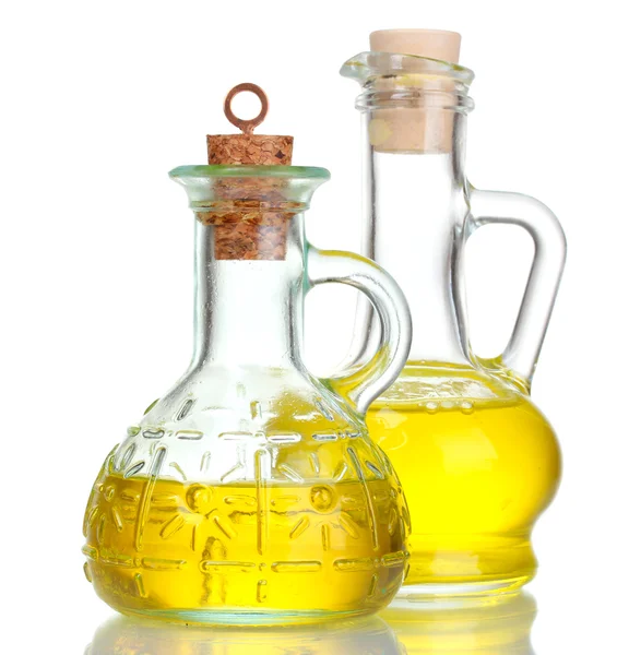 Оливковое масло в банке — стоковое фото