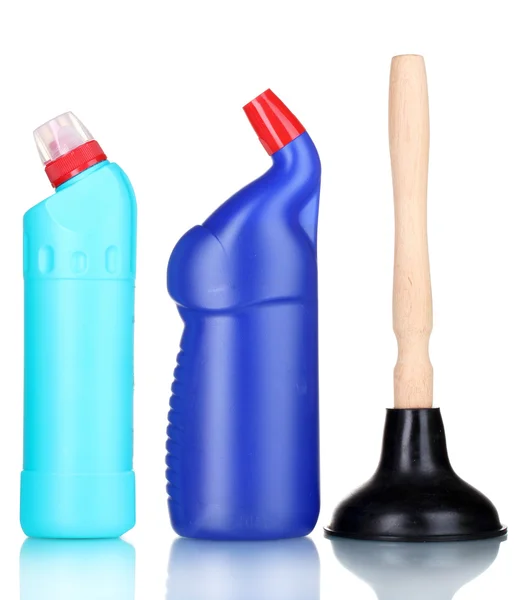 清洁剂瓶 — 图库照片
