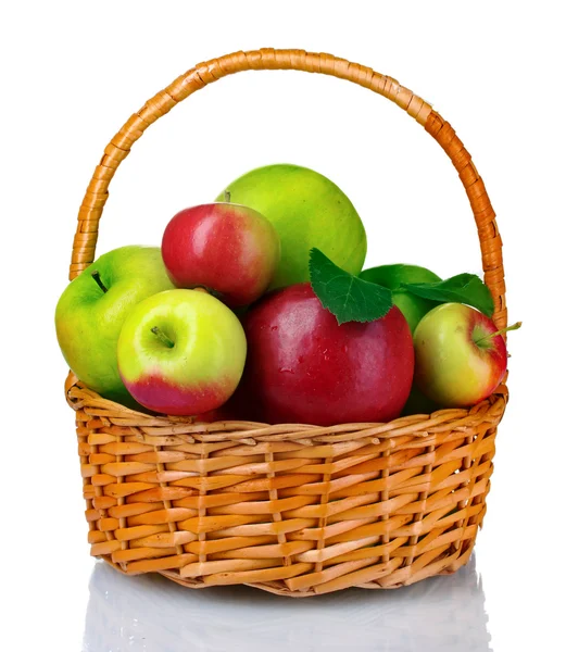 Świeże jabłka dojrzałe — Zdjęcie stockowe