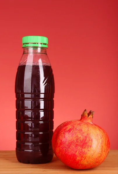 Pomegranate and juice — Stock Photo, Image