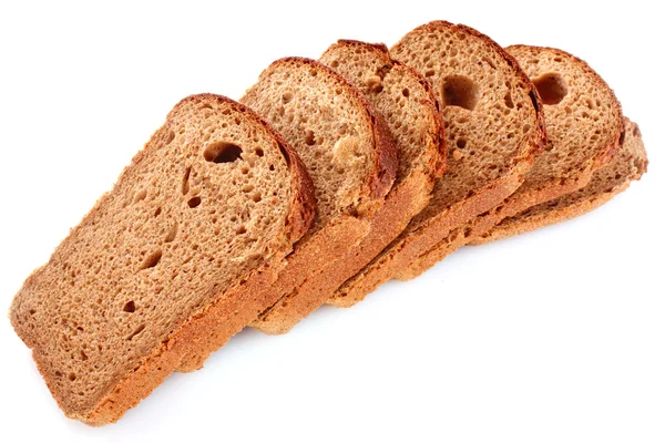 Pane di grano fresco. Isolato su sfondo bianco — Foto Stock
