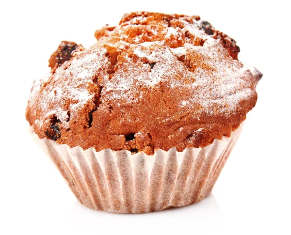 Cupcake auf weißem Hintergrund — Stockfoto