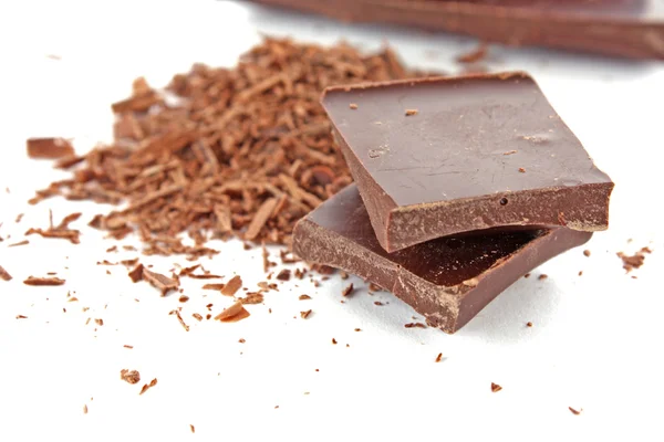 Chocolate picado — Fotografia de Stock