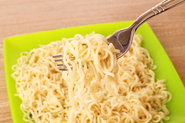 Spagetti az tányérra — Stock Fotó