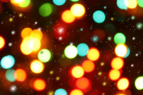 Christmas lights achtergrondkleur — Stockfoto