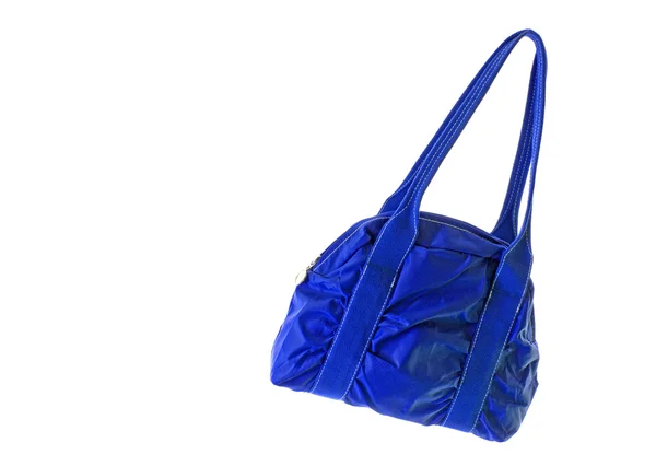 Mavi çanta — Stok fotoğraf