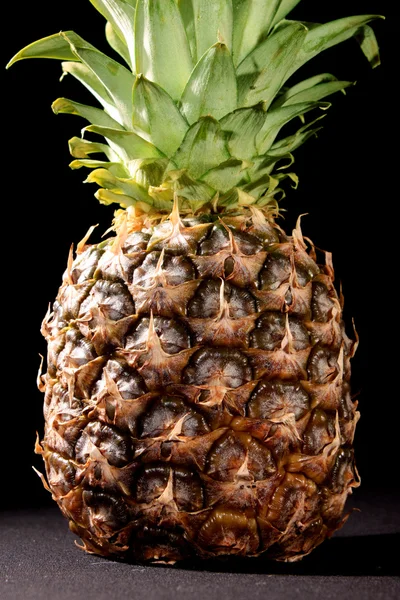 Pineapple on black background — Stock Photo, Image