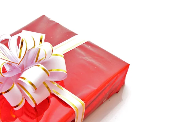 Caixas de presente de Natal vermelho — Fotografia de Stock