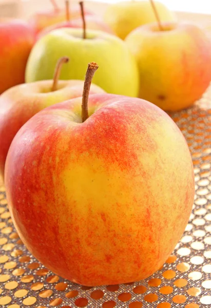 Beaucoup de couleur pomme mûre — Photo